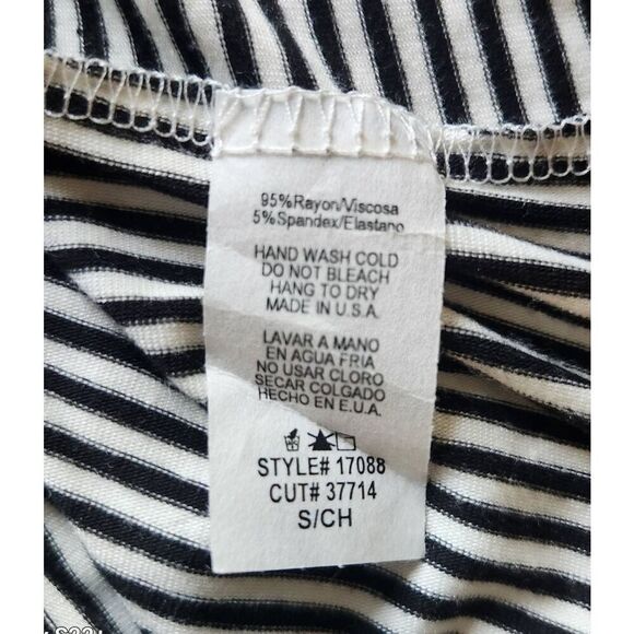 F02 I JOAH striped knit top NWT - Picture 6 of 9